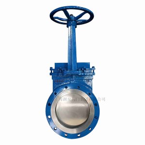 手動刀閘閥DN65，DN80，DN150鑄鋼10公斤