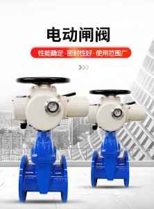 明桿電動閘閥Z941X-16Q  DN80石油化工管道